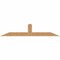 Ekena Millwork Portland Smooth Timber Gable Bracket, Western Red Cedar, 84"W x 17"H x 3 1/2"D x 5 1/2"F, 5/12 Pitch GBW084X17X0406POR00SWR - alternate 1